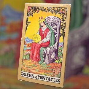 Queen of Pentacles Tarot Card